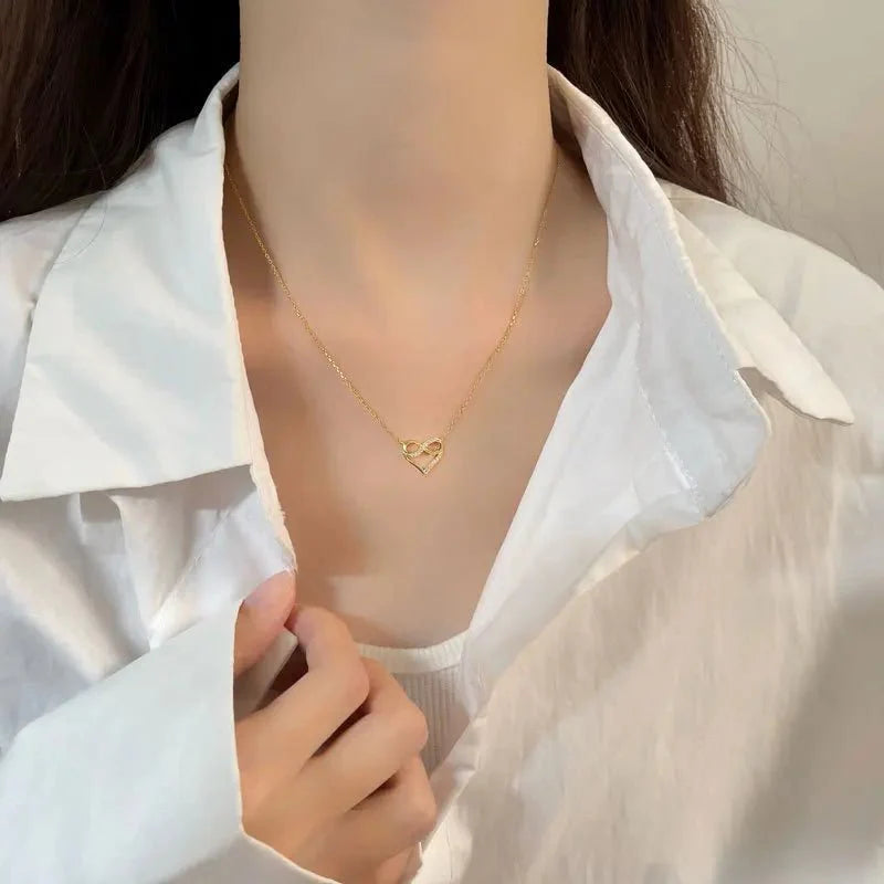 BowLift | Eternal Love Infinity Heart Necklace