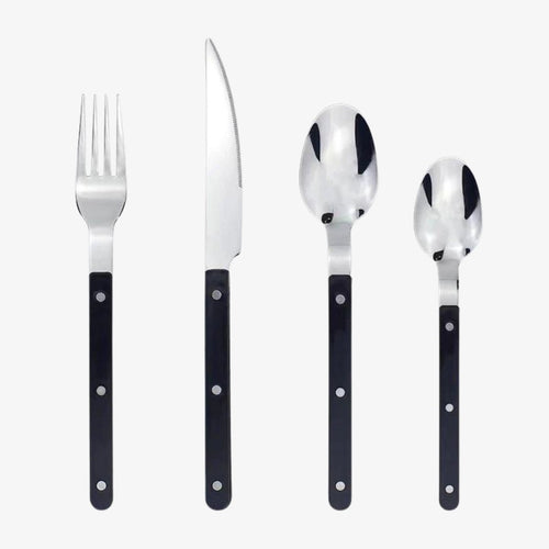 BowLift | ETERNISERVE – 24-Piece Engraved Stainless Steel Cutlery Set for 6