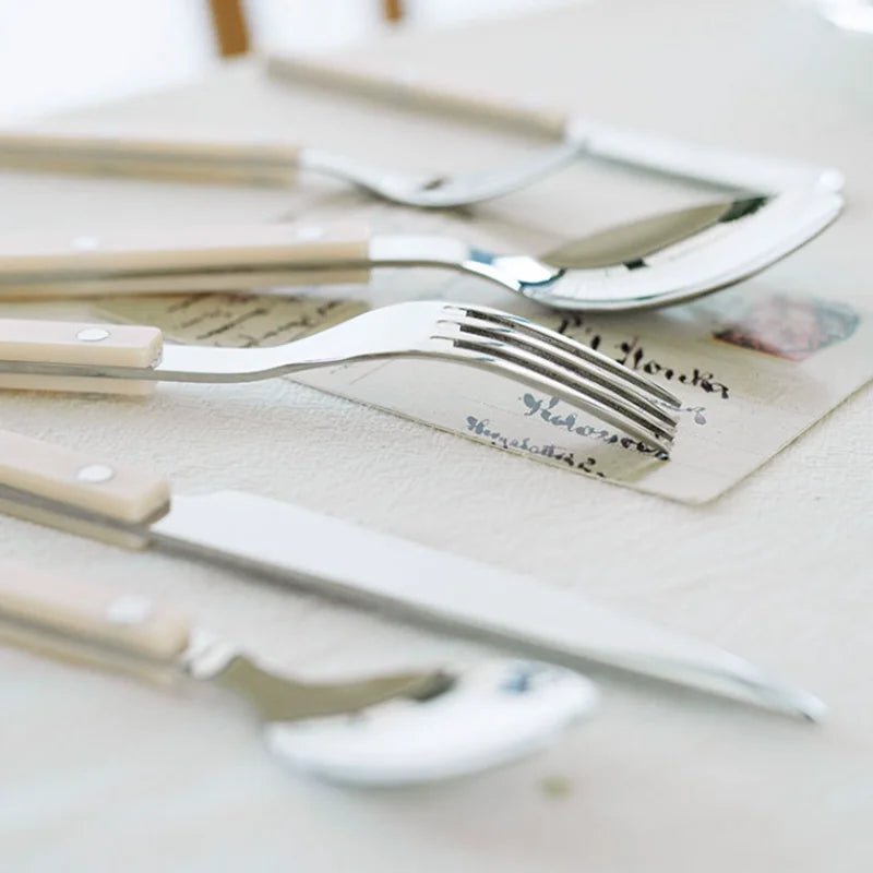 BowLift | ETERNISERVE – 24-Piece Engraved Stainless Steel Cutlery Set for 6