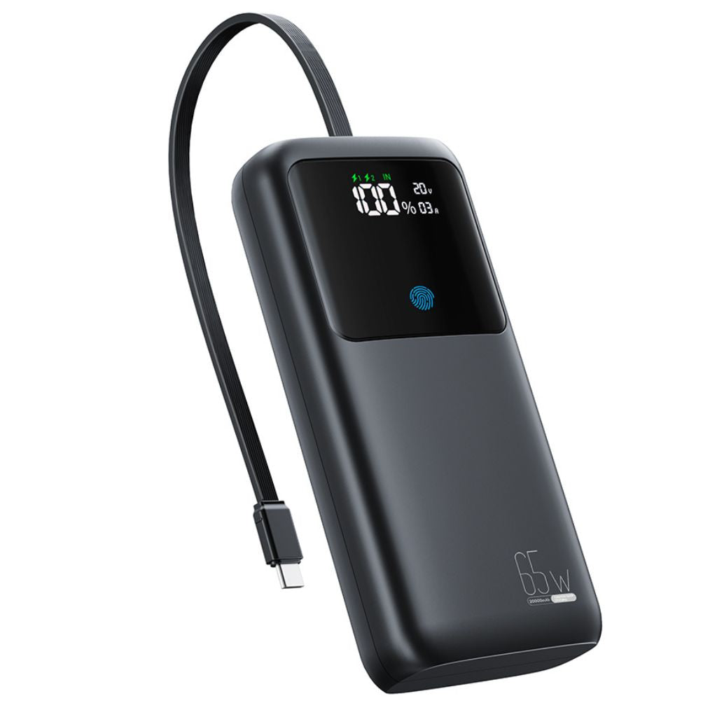 BowLift | VoltMate Pro 65W – Smart Multicharge Powerbank with Touch Display