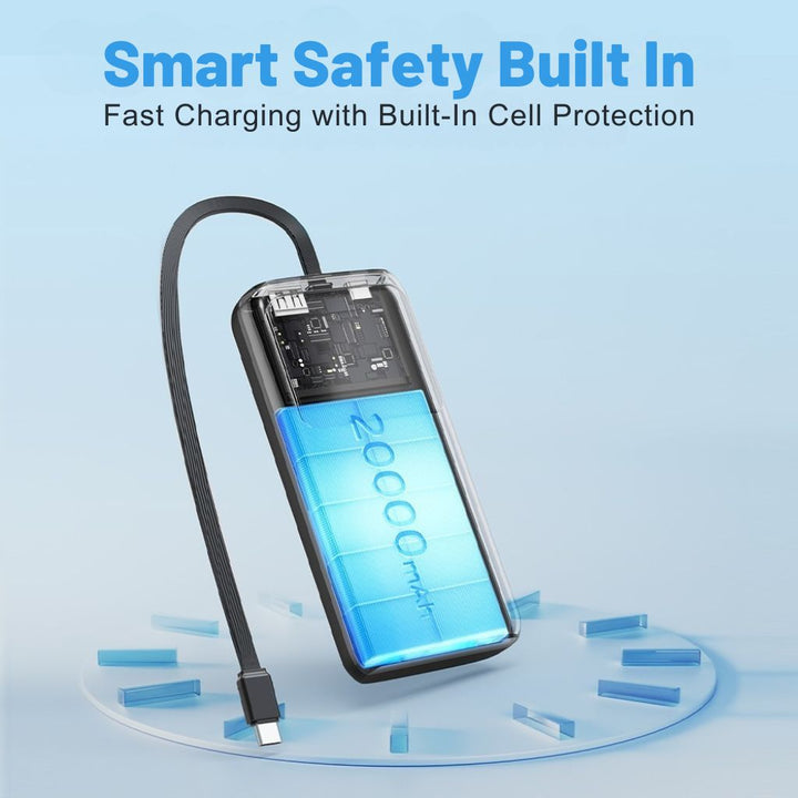 BowLift | VoltMate Pro 65W – Smart Multicharge Powerbank with Touch Display