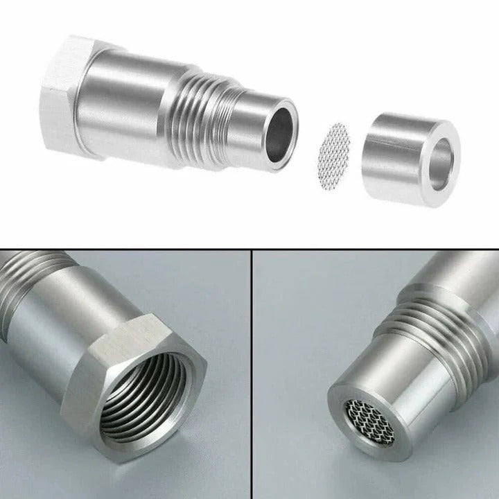 BowLift | EXHAUSTPRO M18 – Stainless Steel O2 Sensor Adapter for Off-Road & Show Cars