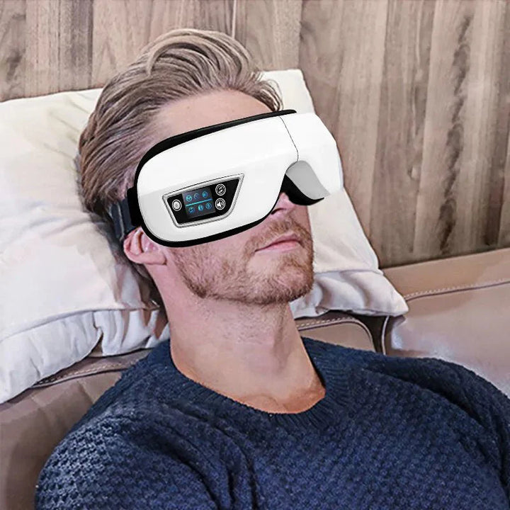 BowLift | Eyeglow Smart 6D – Eye Massager with Heat, Vibration & Bluetooth for Screen-Weary Eyes