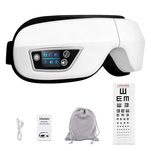 BowLift | Eyeglow Smart 6D – Eye Massager with Heat, Vibration & Bluetooth for Screen-Weary Eyes