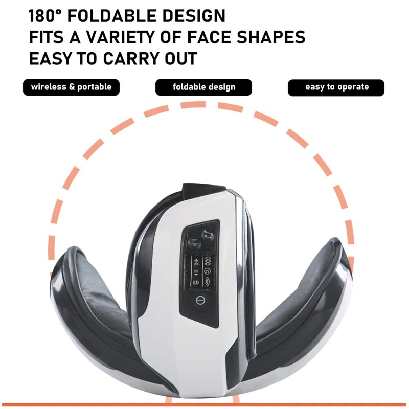 BowLift | Portable Eye Massager with Soothing Heat, Vibration, and Bluetooth Music