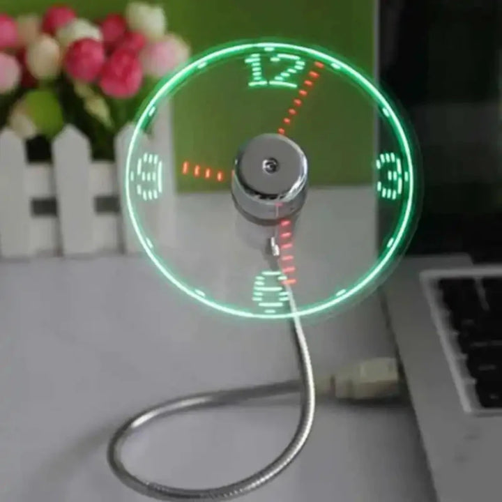 BowLift | TimeGlow Clock Fan