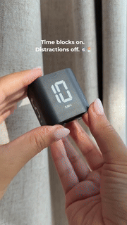 BowLift | Mini Cube Flip Digital Timer