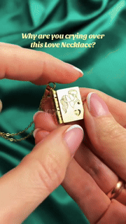 BowLift | Couple Book Pendant Necklace