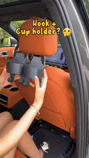 BowLift | Multifunctional Car Seat Headrest Cup Holder