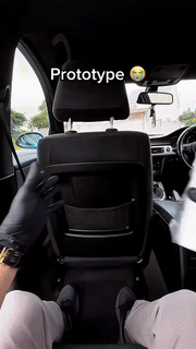 BowLift | Multifunctional Car Seat Back Organizer