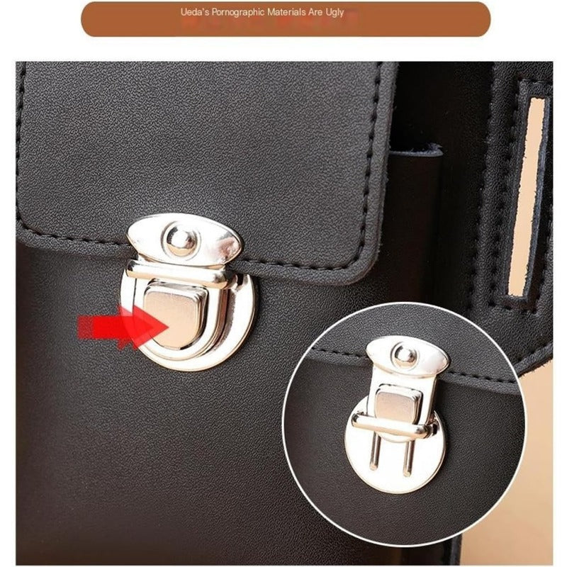 BowLift | PU Leather Belt Pouch for Phone & Essentials