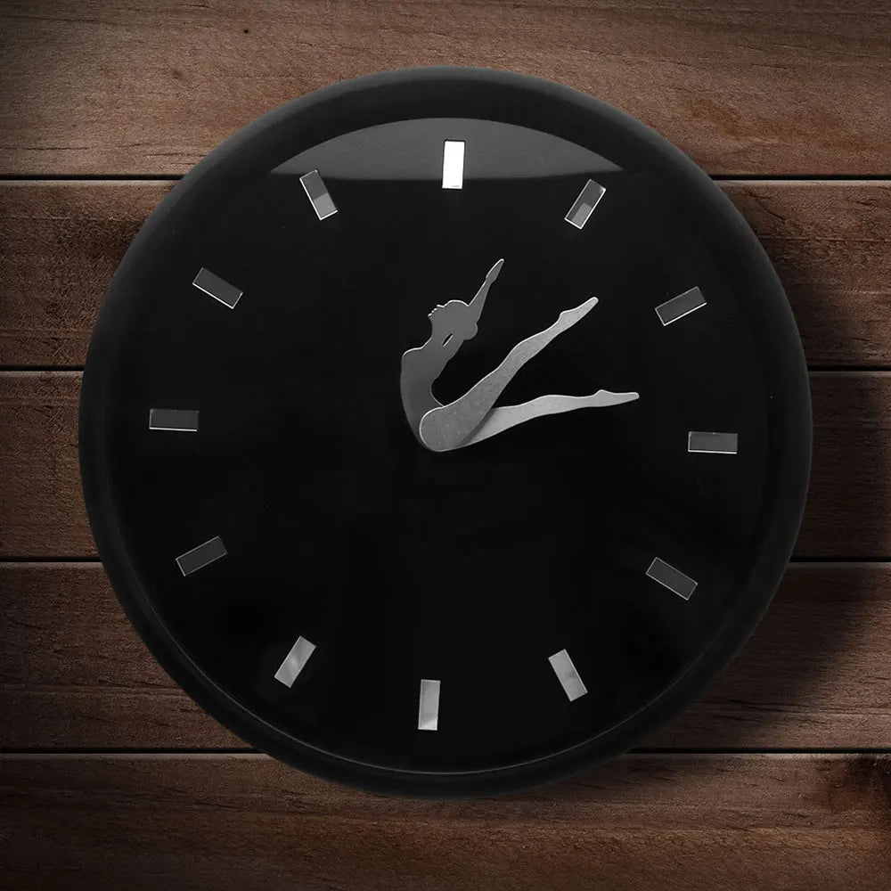 BowLift | Dancing Ballerina Artsy Modern Wall Clock