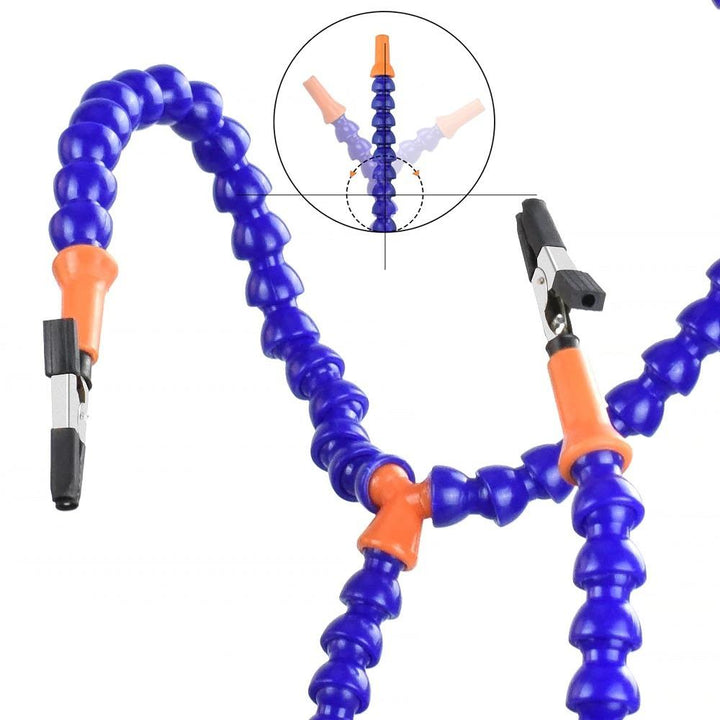 BowLift | Table Clamp Magnifying Light with Holders for Cell/Cam