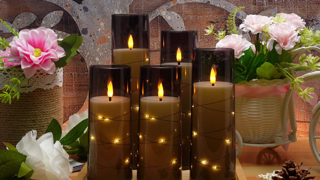 StarGlow LED Candle Set – Enchanting Atmosphere for Home Bowlift