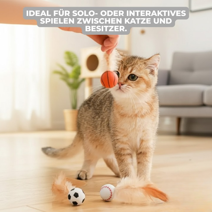 FetherSprint — Unleash the wild hunter in your cat with silent play fun! | Bowlift