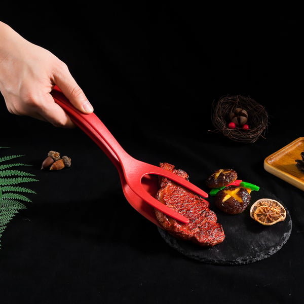 BowLift | 2-in-1 Tongs Handle and Elasticity Spatula