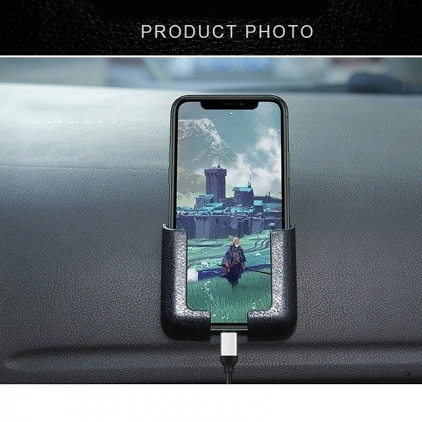 BowLift | Phone Holder Mount | Adjustable Wall & Car Stand | Strong Adhesive | Universal Fit