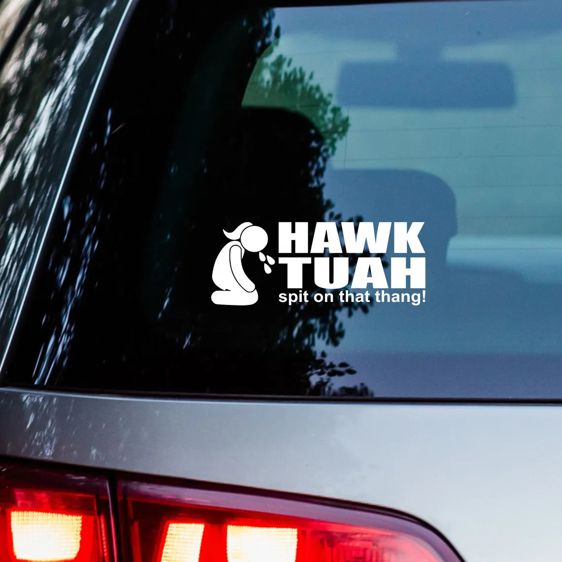 BowLift | Hawk Tuah Sticker | Spit on this thing car