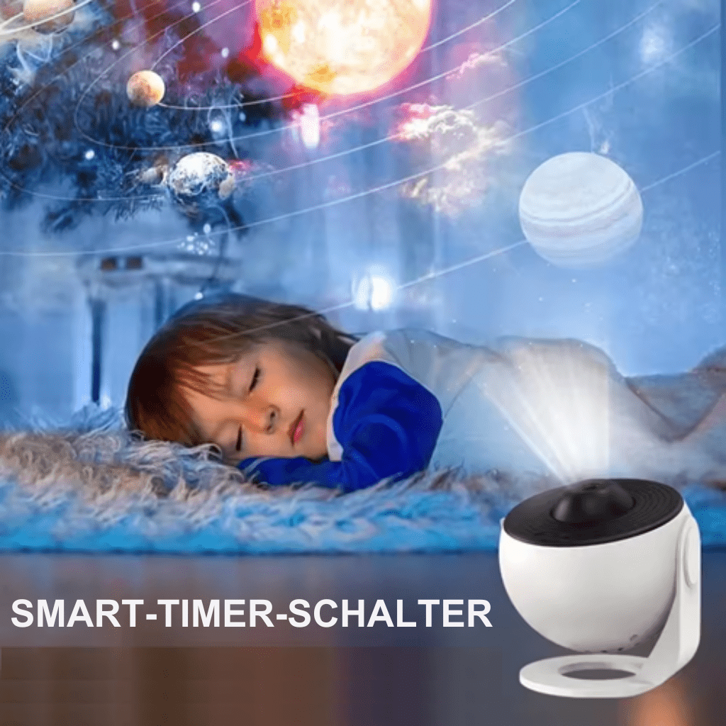 BowLift | HD starry sky projector with 13 galaxy discs