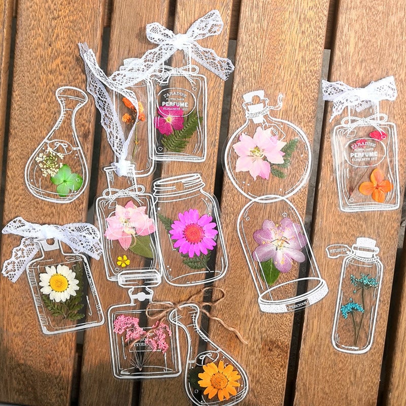 BowLift | Dried Flower Bookmarks Set
