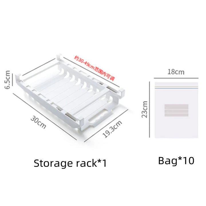 CoolNest Storage Solution — Finally, organization that keeps your food fresh and eliminates stress in the refrigerator | Bowlift