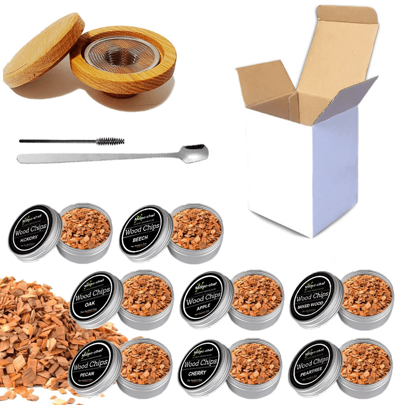 BowLift | Cocktail Smoker with 8 flavors -Bourbon Whiskey Gifts for Men