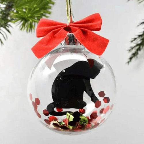 BowLift | Christmas Tree Decoration Transparent Ball Hanging Decoration Scene Layout Hanging Decoration