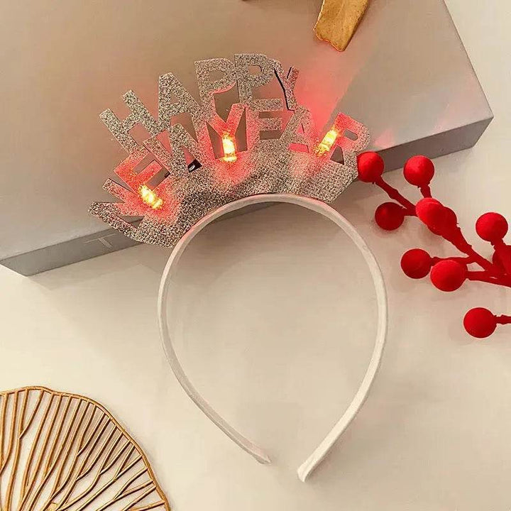 BowLift | Christmas With Light Headband Snowflake Women's