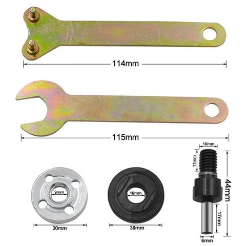 Angle grinder adapter for drill 6/10 mm | Bowlift