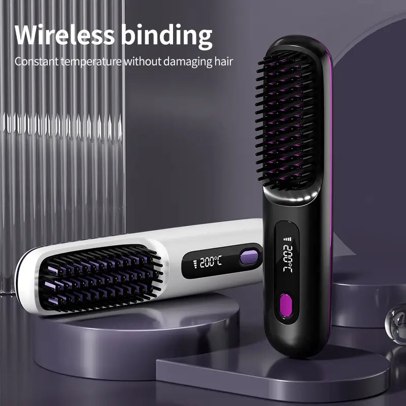 BowLift | Portable Hair Styling Brush | Smooth & Healthy Hair Anytime, Anywhere