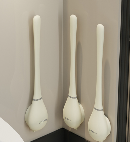 BowLift | Modern flexible silicone toilet brush