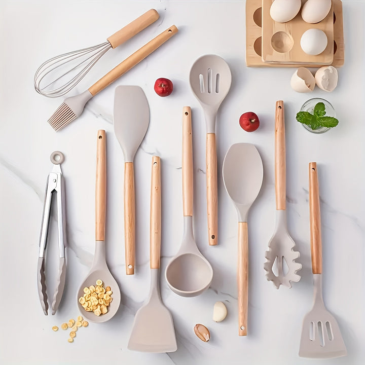 BowLift | Kitchen tool set – silicone – non-stick coated – heat resistant