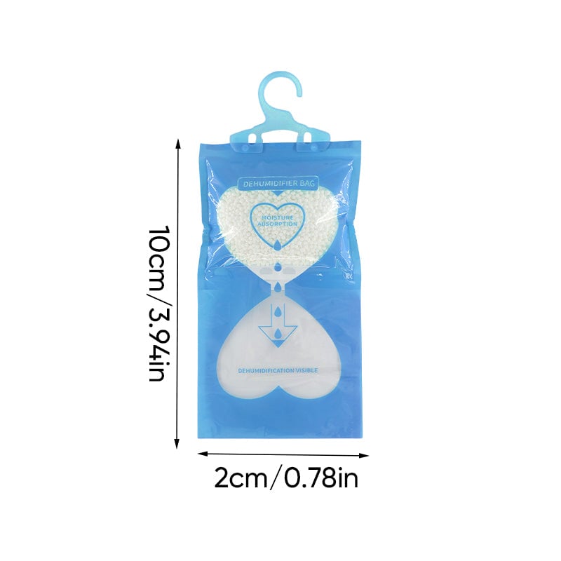 Hanging Interior Wardrobe Dehumidifier, Hanging Moisture Absorber Bags | Bowlift