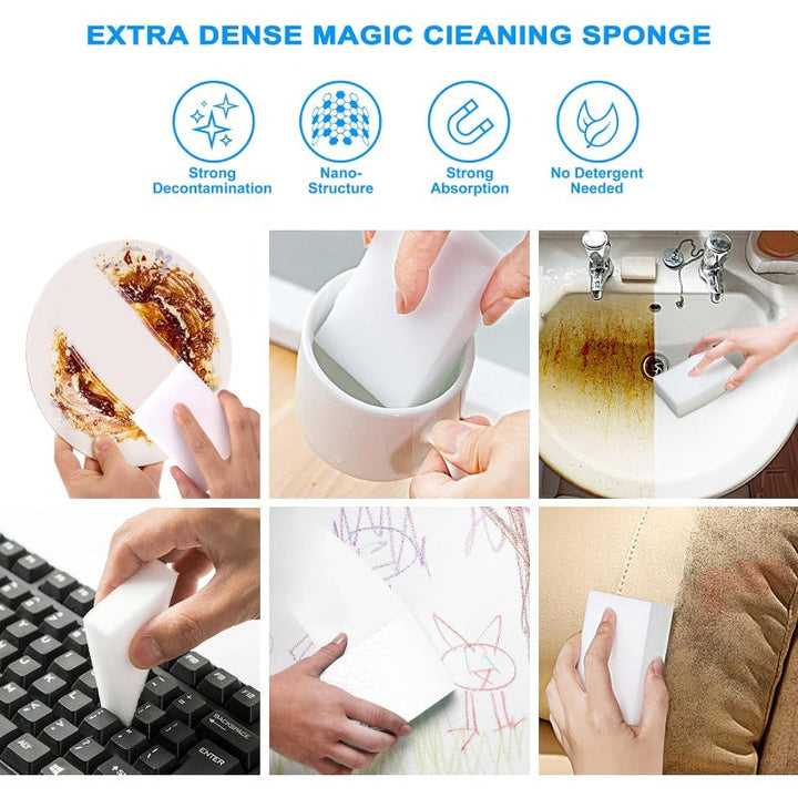 BowLift | High-Density Melamine Cleaning Sponges