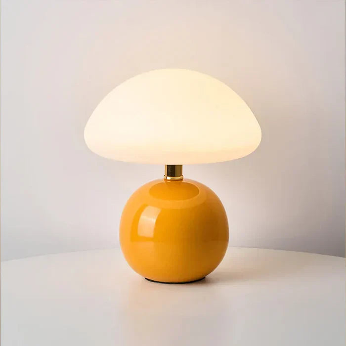 BowLift | Cream Mushroom Lamp - French Vintage Lamp