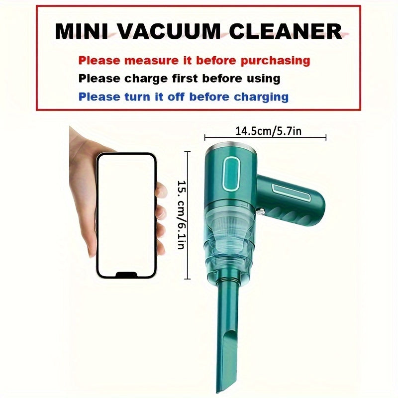 BowLift | PowerClean - Portable USB Rechargeable Vacuum Cleaner for Car and Home