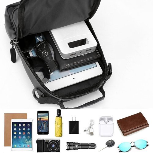 SecureNylon – Waterproof Anti-Theft Shoulder Bag Bowlift
