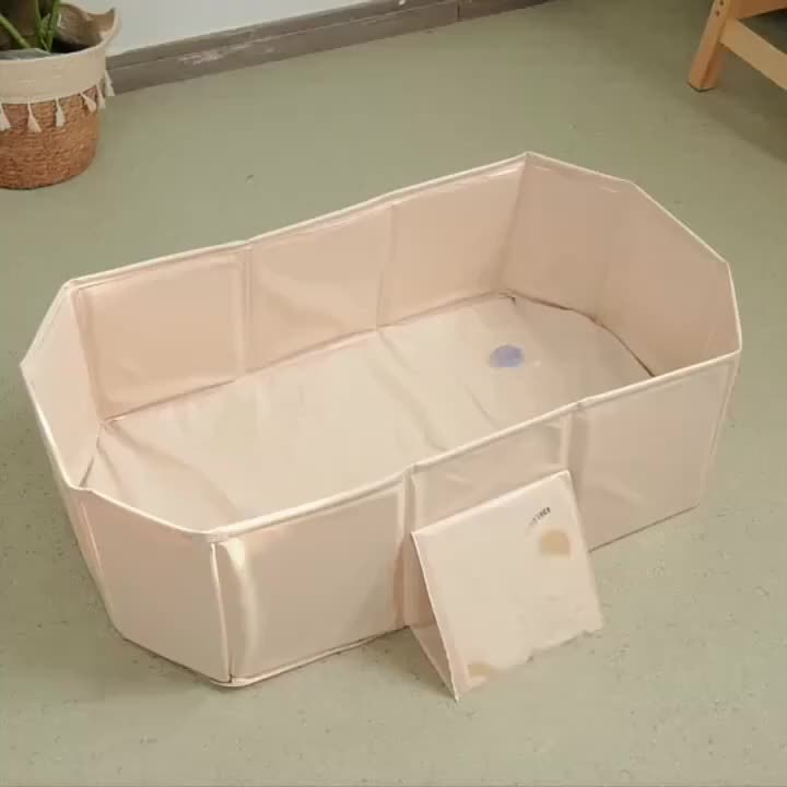 BowLift | AquaLounge Folding Bathtub | PVC | For 1–3 People | With Shelves & Quick Fill System