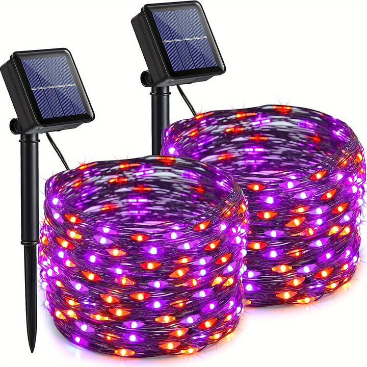 BowLift | Outdoor Solar Powered Red Fairy Lights