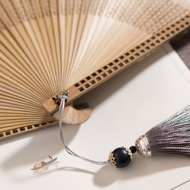 BowLift | Hand fan made of bamboo silk