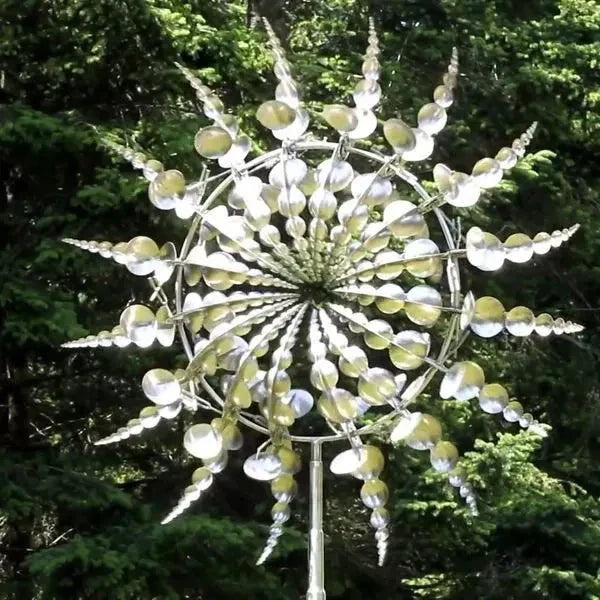 BowLift | Magical and unique kinetic wind turbine made of metal