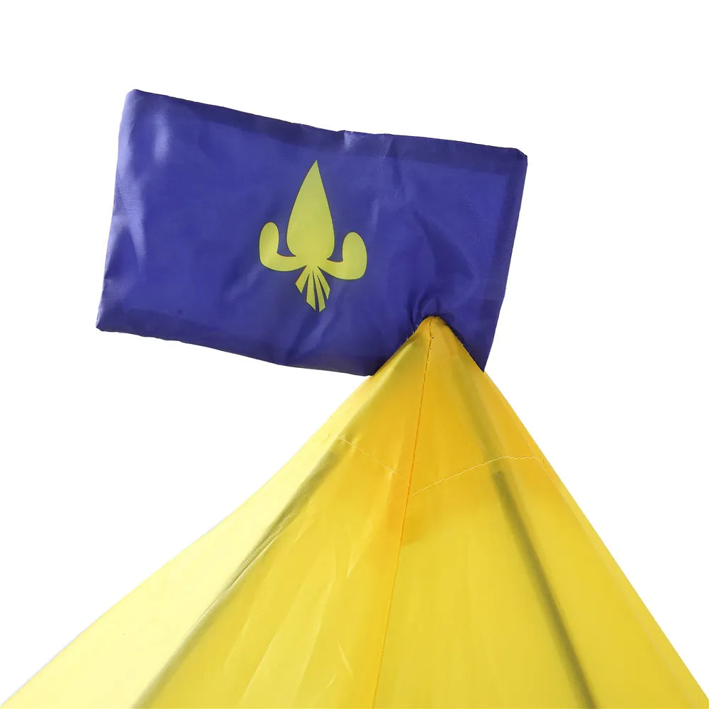 BowLift | Knight play tent for children with castle design and carrying bag