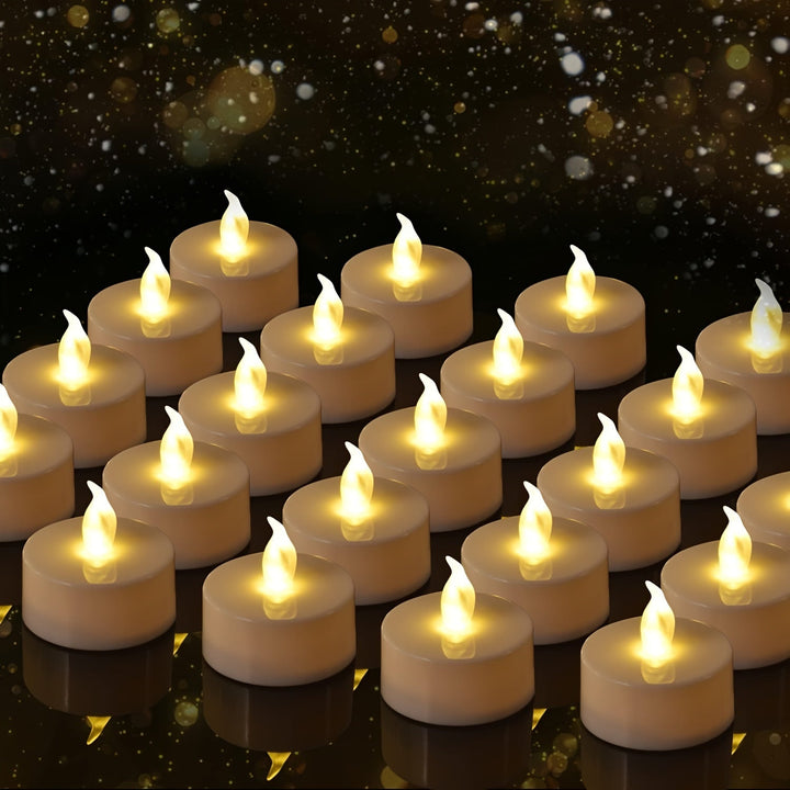 FlameFree LED Tea Lights – Atmospheric Lighting for Every Moment Bowlift