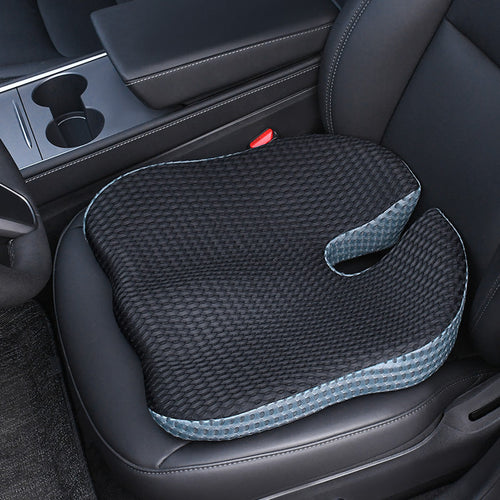 BowLift | Ergonomic Seat Cushion Triacomfort | Triangular Shape with Memory Foam | Breathable & Pressure-Relieving | For Car & Office