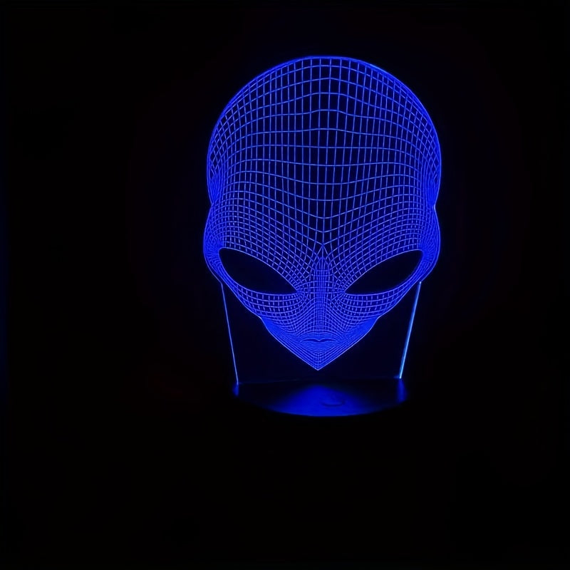 BowLift | AstroLight – 3D-alien lamp with LED color lighting and touch control
