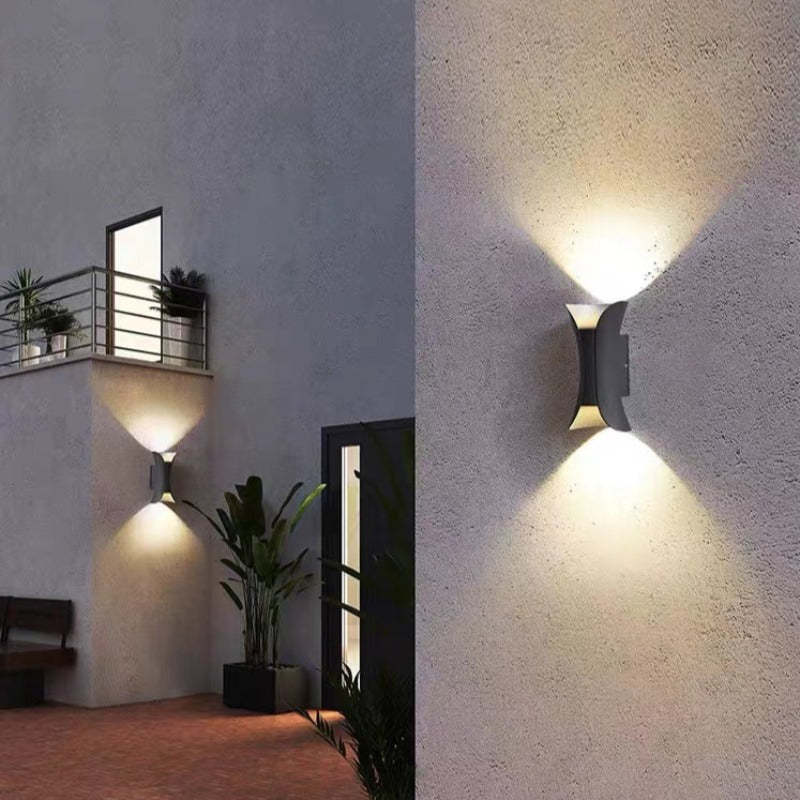 BowLift | Elegant Waterproof LED Wall Light Outdoor made of Aluminium