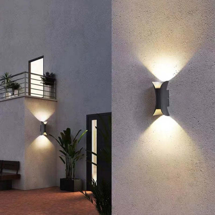BowLift | Elegant Waterproof LED Wall Light Outdoor made of Aluminium