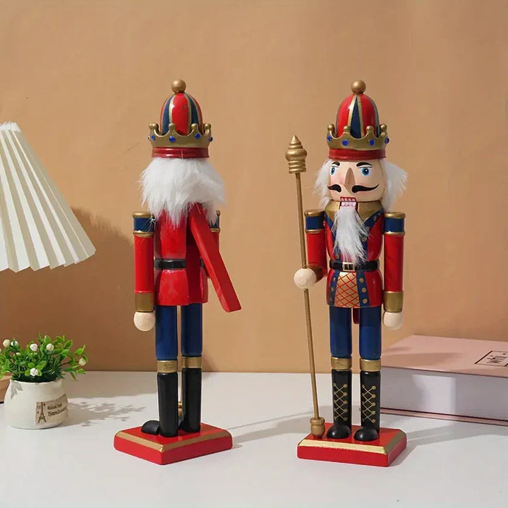 BowLift | FestiveGuard - Traditional nutcracker decoration for Christmas coziness