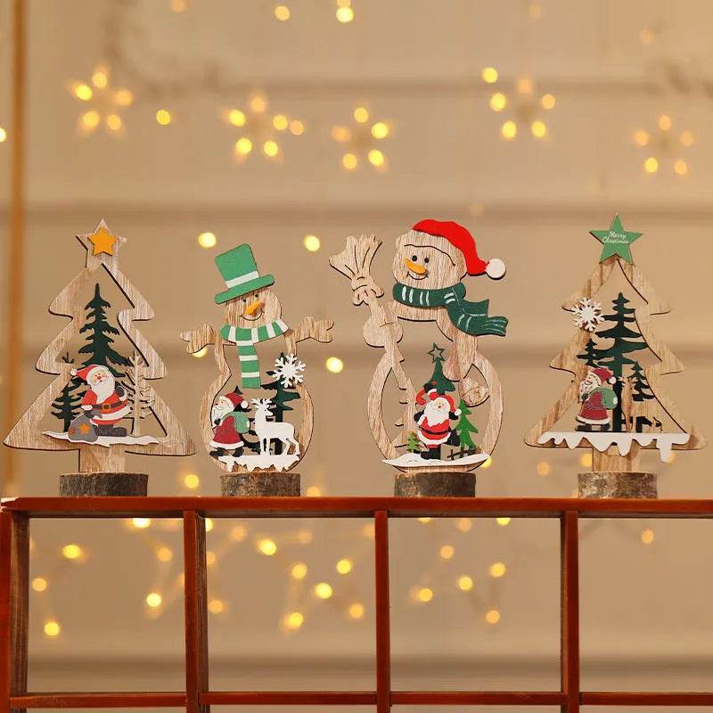 BowLift | Christmas Day Wooden Bar Decoration Decorations