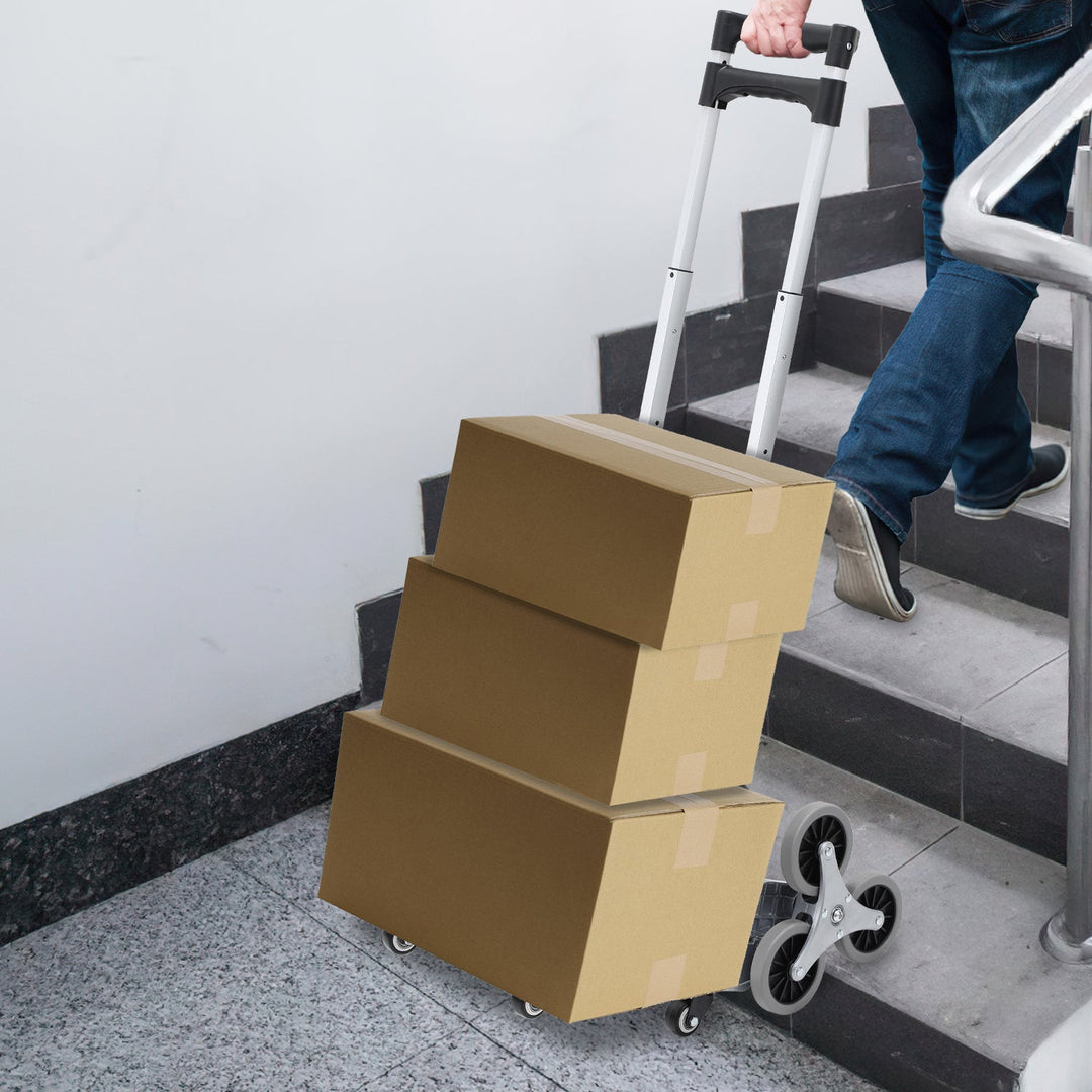 Stair Climber Trolley Foldable Stair Hand Truck up to 75kg | Bowlift